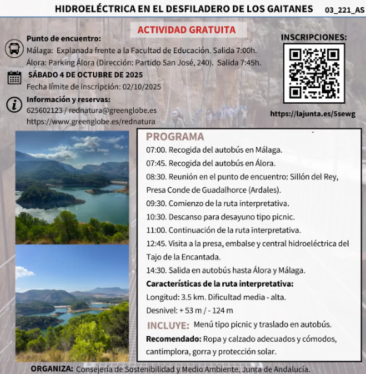 Jornadas de Campo Desfiladero de los Gaitanes